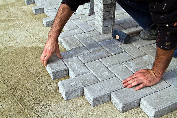 Residential Paver Driveway in Keowee Key, SC